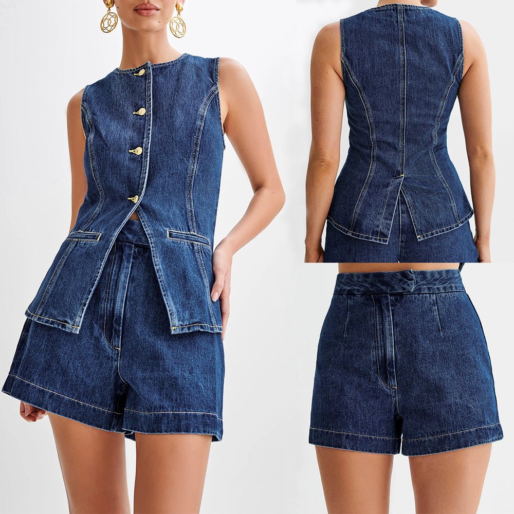RIVIERA DENIM SET - SUNDRA