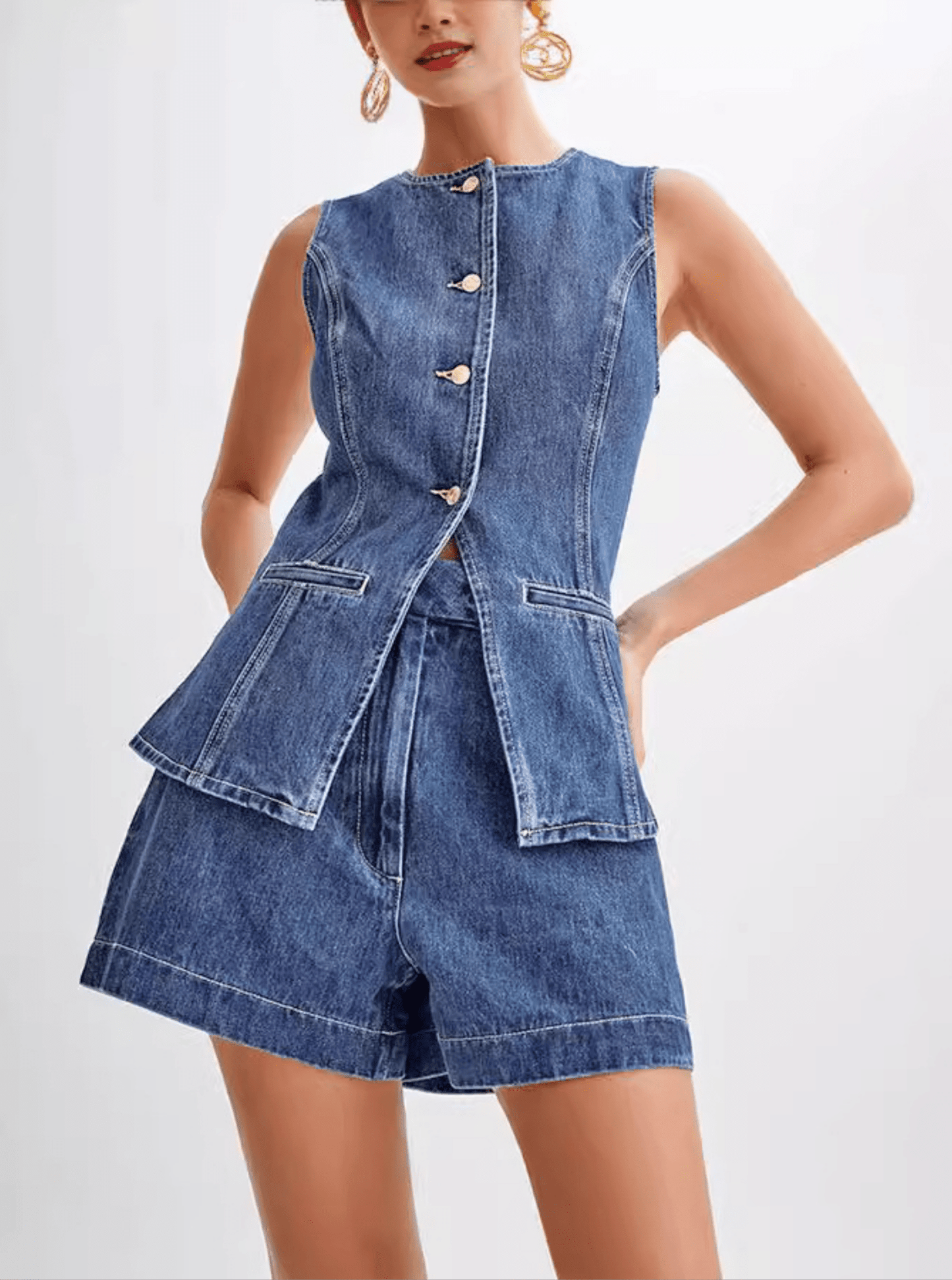 RIVIERA DENIM SET - SUNDRA
