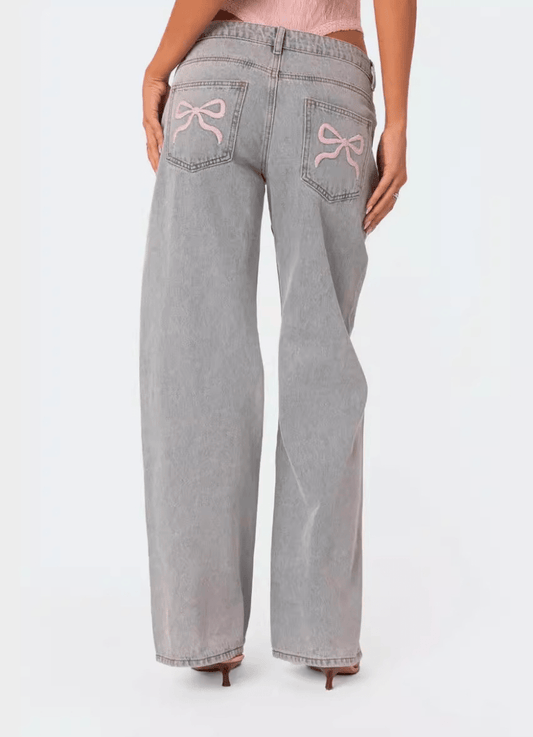 PINK BOW DENIM - SUNDRA