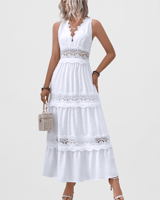 WHITE SANDS DRESS - SUNDRA